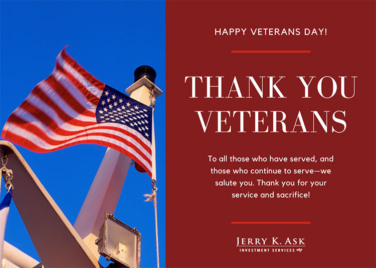 Thank you Veterans